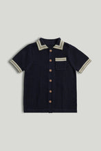 
                        
                          將圖片載入圖庫檢視器 Mothercare Navy Knitted Shirt
                        
                      