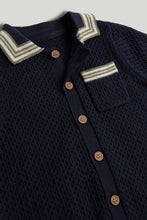 
                        
                          將圖片載入圖庫檢視器 Mothercare Navy Knitted Shirt
                        
                      