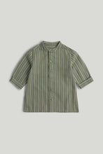 
                        
                          將圖片載入圖庫檢視器 Mothercare Green Striped Grandad Shirt
                        
                      