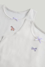 
                        
                          Load image into Gallery viewer, Mothercare 2 Pack Party Horse Sleeveless Vests
                        
                      