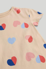 
                        
                          將圖片載入圖庫檢視器 Mothercare Peach Hearts Jersey Dress
                        
                      