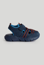 
                        
                          將圖片載入圖庫檢視器 Mothercare Navy Trekker Sandals
                        
                      