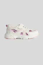 
                        
                          Load image into Gallery viewer, Mothercare White and Pink Trainers
                        
                      
