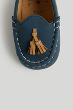 
                        
                          Load image into Gallery viewer, Mothercare Navy Loafer Shoes
                        
                      