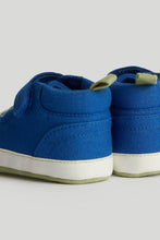 
                        
                          Load image into Gallery viewer, Mothercare Blue Hi-Top Pram Trainers
                        
                      
