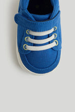 
                        
                          Load image into Gallery viewer, Mothercare Blue Hi-Top Pram Trainers
                        
                      
