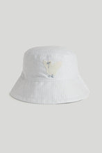 
                        
                          Load image into Gallery viewer, Mothercare Blue UPF50+ Bucket Hat
                        
                      