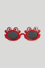 
                        
                          Load image into Gallery viewer, Mothercare Red Crab Sun Safe Sunglasses
                        
                      
