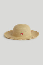 
                        
                          Load image into Gallery viewer, Mothercare Strawberry Straw Sun Hat
                        
                      