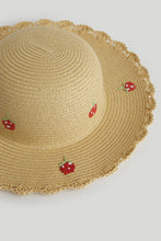 
                        
                          Load image into Gallery viewer, Mothercare Strawberry Straw Sun Hat
                        
                      