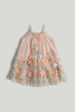 
                        
                          Load image into Gallery viewer, Mothercare Pink Flower Occasion Dress
                        
                      