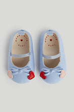 
                        
                          Load image into Gallery viewer, Mothercare Denim Ballerina Pram Shoes
                        
                      
