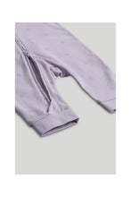 
                        
                          Load image into Gallery viewer, Mothercare 2 Pack Purple Footless Zip-Up Sleepsuits
                        
                      