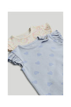 
                        
                          Load image into Gallery viewer, Mothercare 2 Pack Butterfly Rompers
                        
                      