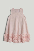 
                        
                          Load image into Gallery viewer, Mothercare Pink Flower Hem Occasion Dress
                        
                      