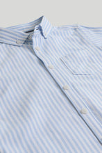 
                        
                          Load image into Gallery viewer, Mothercare Blue Striped Oxford Shirt
                        
                      