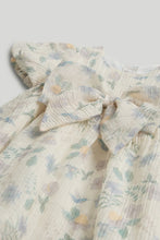 
                        
                          Load image into Gallery viewer, Mothercare Floral Crinkle Dress and Knickers Outfit
                        
                      