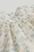 
                        
                          Load image into Gallery viewer, Mothercare Floral Crinkle Dress and Knickers Outfit
                        
                      