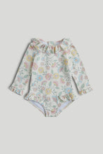 
                        
                          Load image into Gallery viewer, Mothercare Floral Sunsafe UPF50+ Swimsuit
                        
                      