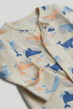 
                        
                          Load image into Gallery viewer, Mothercare 3 Pack Whale Sleepsuits
                        
                      