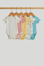 
                        
                          將圖片載入圖庫檢視器 Mothercare 5 Pack Dinosaur Short-Sleeved Bodysuits
                        
                      