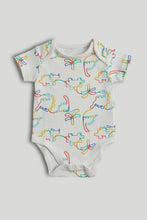 
                        
                          將圖片載入圖庫檢視器 Mothercare 5 Pack Dinosaur Short-Sleeved Bodysuits
                        
                      