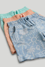 
                        
                          將圖片載入圖庫檢視器 Mothercare 3 Pack Palm Jersey Shorts
                        
                      