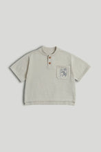 
                        
                          Load image into Gallery viewer, Mothercare Beige Knitted Henley Top
                        
                      