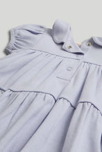 
                        
                          Load image into Gallery viewer, Mothercare 2 Pack Blue and Pink Flower Romper Dresses
                        
                      