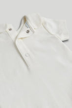 
                        
                          Load image into Gallery viewer, Mothercare My First Blue and White Bibshorts and Bodysuit Outfit
                        
                      