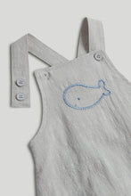 
                        
                          Load image into Gallery viewer, Mothercare My First Grey Whale Bibshorts and Bodysuit Outfit
                        
                      