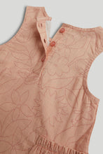 
                        
                          Load image into Gallery viewer, Mothercare Peach Cotton Dress
                        
                      