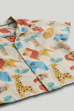 
                        
                          Load image into Gallery viewer, Mothercare Origami Safari Shirt and T-Shirt Set
                        
                      
