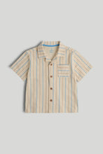 
                        
                          Load image into Gallery viewer, Mothercare Striped Cotton Jersey Shirt
                        
                      