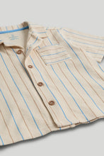 
                        
                          Load image into Gallery viewer, Mothercare Striped Cotton Jersey Shirt
                        
                      