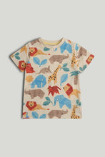 
                        
                          Load image into Gallery viewer, Mothercare 3 Pack Origami Animal T-Shirts
                        
                      