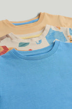 
                        
                          Load image into Gallery viewer, Mothercare 3 Pack Origami Animal T-Shirts
                        
                      