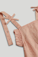 
                        
                          Load image into Gallery viewer, Mothercare Peach Dungarees and T-Shirt Outfit
                        
                      