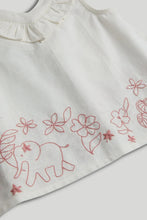 
                        
                          Load image into Gallery viewer, Mothercare Blouse and Cycle Shorts Outfit
                        
                      