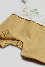 
                        
                          Load image into Gallery viewer, Mothercare White and Yellow Safari Romper
                        
                      