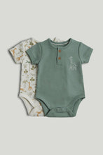 
                        
                          將圖片載入圖庫檢視器 Mothercare 2 Pack Safari Bodysuits
                        
                      