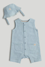 
                        
                          Load image into Gallery viewer, Mothercare My First Romper and Hat Outfit
                        
                      
