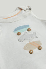 
                        
                          Load image into Gallery viewer, Mothercare Shark Top and Shorts Outfit
                        
                      