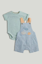 
                        
                          Load image into Gallery viewer, Mothercare Sea Life Bibshorts and Bodysuit Outfit
                        
                      