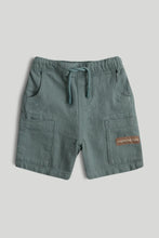 
                        
                          將圖片載入圖庫檢視器 Mothercare Blue Linen-Look Shorts
                        
                      