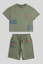 
                        
                          Load image into Gallery viewer, Mothercare Summer T-Shirt and Shorts Outfit
                        
                      