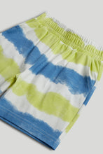 
                        
                          Load image into Gallery viewer, Mothercare Summer T-Shirt and Shorts Outfit - Green / Blue
                        
                      