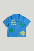 
                        
                          Load image into Gallery viewer, Mothercare Blue Coral Shirt
                        
                      