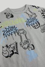 
                        
                          Load image into Gallery viewer, Mothercare Grey Graffiti T-Shirt
                        
                      
