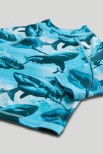 
                        
                          Load image into Gallery viewer, Mothercare Shark Sunsafe UPF50+ Rash Vest
                        
                      